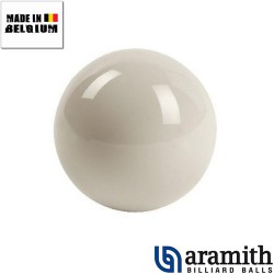 Bille blanche Aramith 61,5 mm 