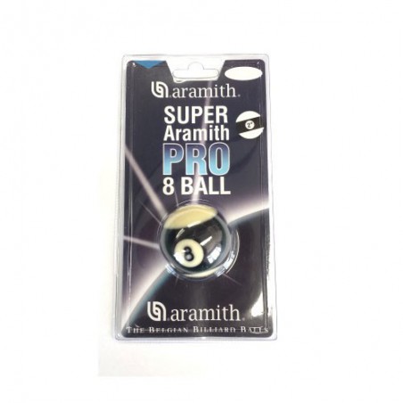 Bille Noire Super Aramith Pro N°8 