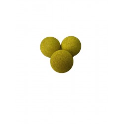 Balles liège jaune (x3) 