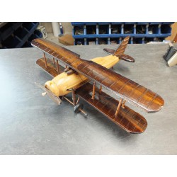 Avion bois 35cm - Modele B 